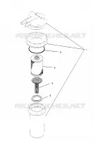 DESAGÜE ASSEMBLY SLT 750 B954170 (4930563056C009)