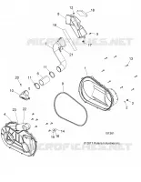 DRIVE TRAIN, TAPA DEL EMBRAGUE AND DUCTING