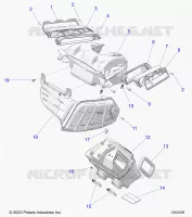 ENGINE, TOMA DE AIRE SYSTEM