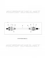 TREN, FRONT HALF SHAFT