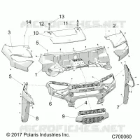 CAPUCHA AND FRONT FACIA