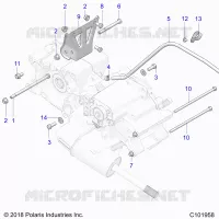 TREN, MAIN GEARCASE MOUNTING