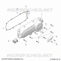 TREN, CLUTCH COVER AND DUCTING