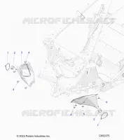 CHASIS, TIE ROD BOOT ASM.