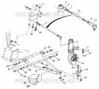 Wishbones Sportsman 400L W97AC38C (4939673967B013)