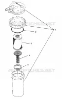 DESAGÜE SLT 700 B964166 and  Intl. SLT 700 I964166 (4933923392C007)