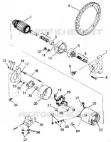 MOTOR DE ARRANQUE RXL TOURING 0940869 (4925062506050A)