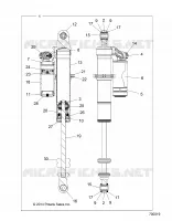 SUSPENSION TRASERA SHOCK