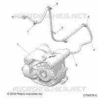 DRIVE TRAIN, FRONT MONTAJE DE ENGRANAJES