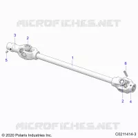 TREN, FRONT PROP SHAFT