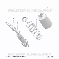 SUSPENSION, CHOQUE FRONTAL TRACK