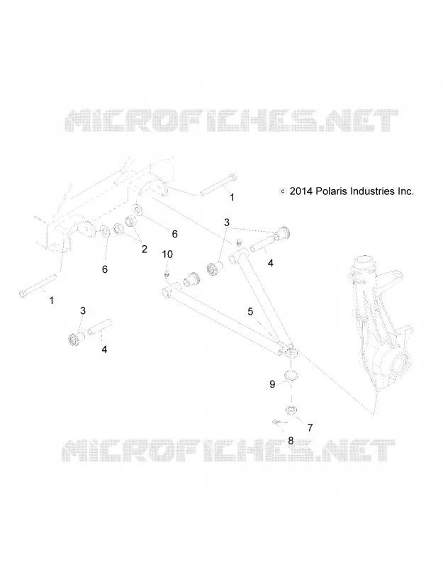 SUSPENSION, A-ARM and PUNTAL MOUNTING