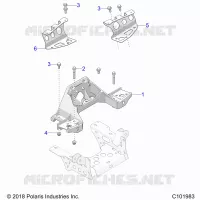 CHASIS, BULKHEAD AND FRONT CAB SUPPORT