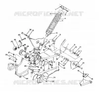 brazo oscilante WELDMENT (MIDDLE) 250 4x6 / W928627 (4922902290029A)