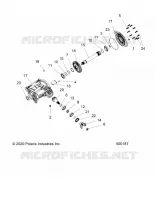 TREN, RIGHT ANGLE GEARCASE ASM.