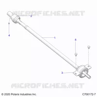 TREN, REAR PROP SHAFT