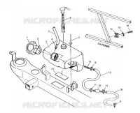 TANQUE DE ACEITE ASSEMBLY 6x6 400L, SWEDISH S948740 and  NORWEGIAN N948740 (4926812681010A)