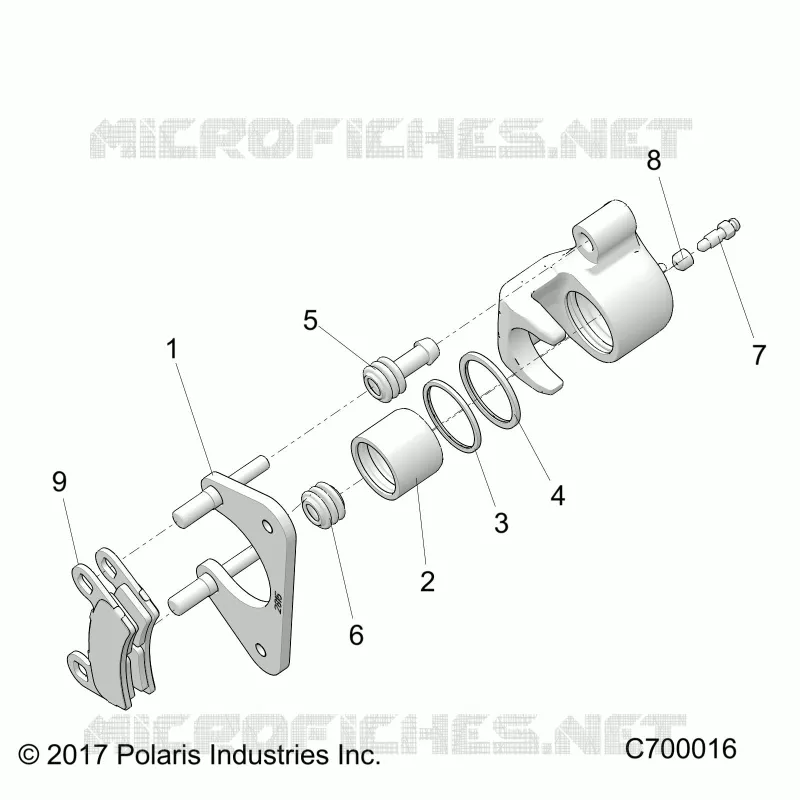 FRENO TRASERO CALIPER