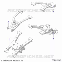 SUSPENSION TRASERA CONTROL ARMS