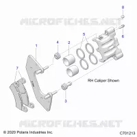 FRENO FRONTAL CALIPER