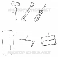 KIT DE HERRAMIENTA SL 780 B974088 and Intl. SL 780 I974088 (4940924092B012)