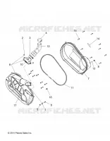 TREN, CLUTCH COVER AND DUCTING