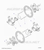SUSPENSION, PORTAEQUIPAJES TRASERO AND HUB
