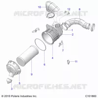 ENGINE, TOMA DE AIRE SYSTEM