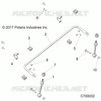 SUSPENSIÃ“N DELANTERA STABILIZER BAR