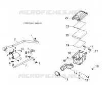 MOTOR, TOMA DE AIRE SYSTEM