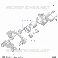 FRENO TRASERO CALIPER