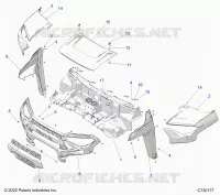 CAPUCHA AND FRONT FACIA -R23RRE99AJ/BJ/AK/BK/AX/BX/A9/B9 (C730777)