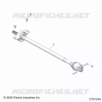TREN, FRONT PROP SHAFT