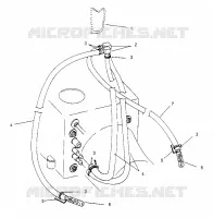 AGUA SIPHON SL 650 STD B954358 (4932923292B008)