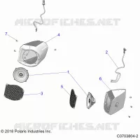 ELECTRICA, AUDIO, FRONT SPEAKER