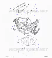 CHASSIS, MAIN FRAME AND ESQUÃD PLATES