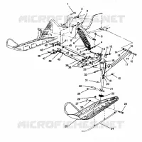 SUSPENSIÓN DELANTERA AND ESQUÍ WIDETRAK GT 0942061 (49261126110011)