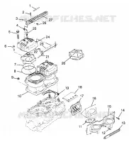 CILINDRO   COLECTOR HURRICANE B974473 AND INTL. HURRICANE I974473 (4941044104C001)