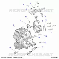 ENGINE, TOMA DE AIRE MANIFOLD