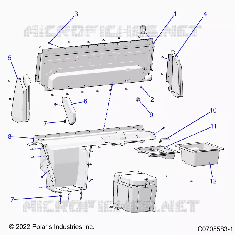 CARROCERÍA POSTERIOR CLOSEOFF, AND FENDERS