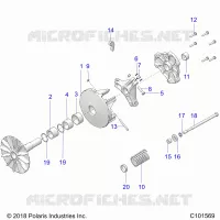 TREN, PRIMARY CLUTCH