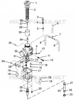 CARBURADOR 700 XCR 0985678(A) AND EUROPEAN 700 XCR E985678 (4943114311D002)