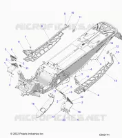 CHASSIS, PROTECCIÃ³N DEL EMBRAGUE, FOOTRESTS, AND RUNNINGBOARDS