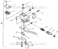 MONTAJE CILINDRO MAESTRO XLT E940767,  XLT SP E940667    XLT SKS E940567 (49274227420010)