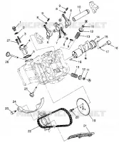 ESCAPE DE ADMISION  Scrambler 500 W97BC50A (4943074307D005)