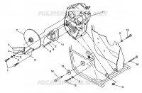 CAJA DE ENGRANAJES Y FRENO DE MONTAJE 4X4 350L W938139 (4924052405027A)
