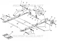 SUSPENSIÓN 600 XC 0971776 AND EUROPEAN 600 XC E971776 (4937933793B009)