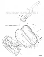 DRIVE TRAIN, TAPA DEL EMBRAGUE AND DUCTING