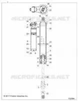 SUSPENSION, SHOCK TRASERO