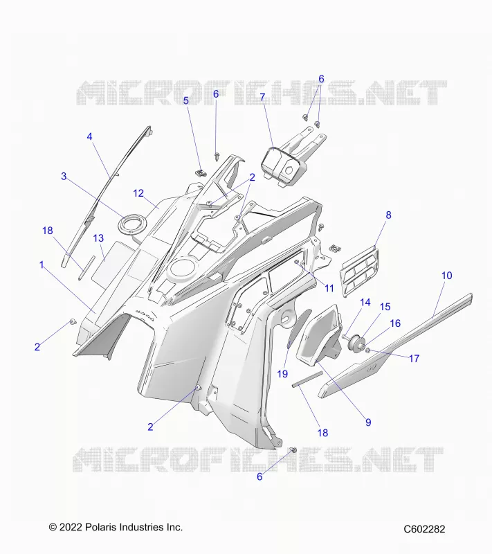 FAIRING MEDIO